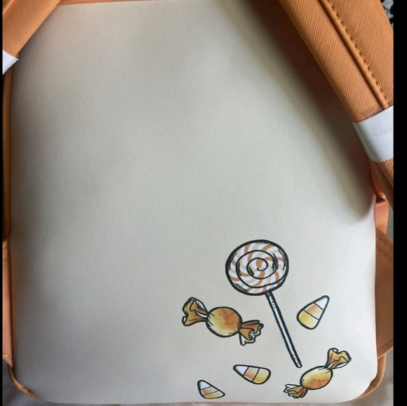 2023 Loungefly Disney Lilo & Stitch Candy Corn Sundae Stitch Mini Backpack NWT - Picture 7 of 8